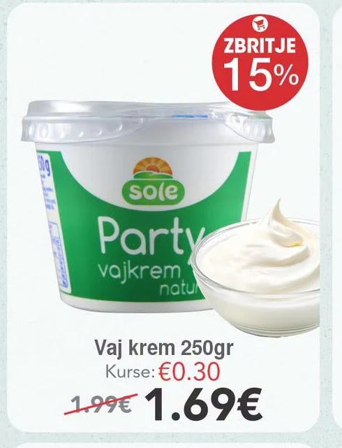 Vaj Krem 250GR