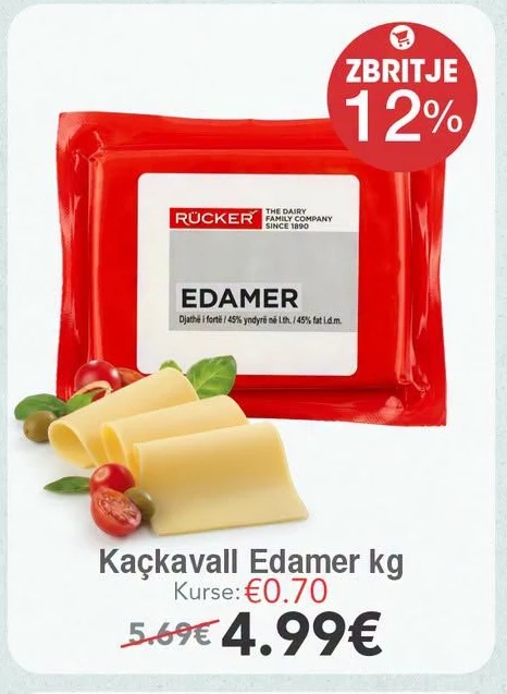 Kaçkavall Edamer Kg