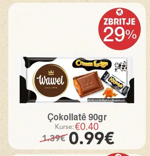 Çokollatë 90GR