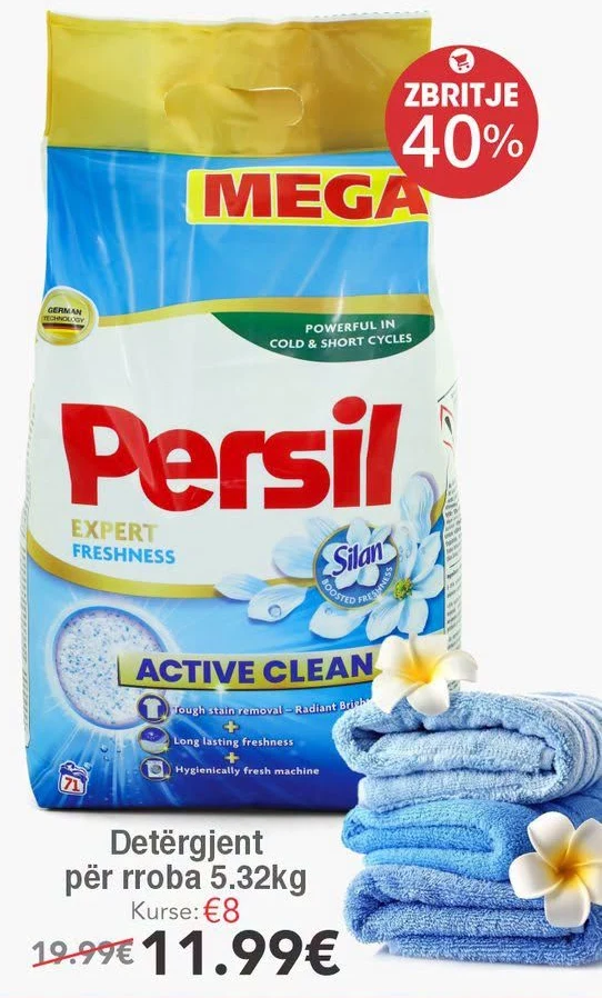 Detergjent për Rroba 5.32KG