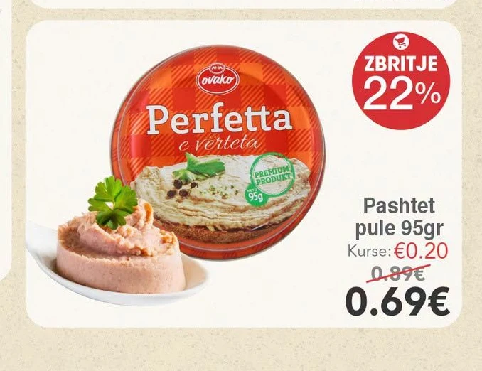 Pashtet Pule 95GR