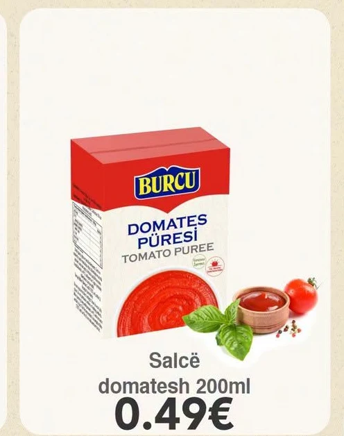 Salcë Domatesh 200ML
