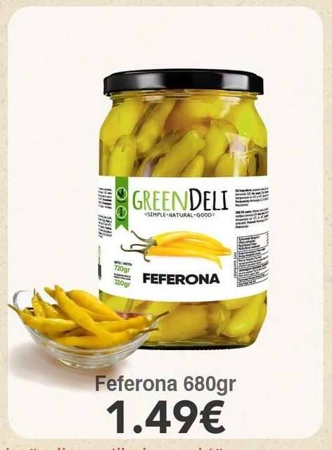 Feferona 680GR