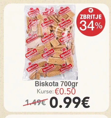Biskota 700GR