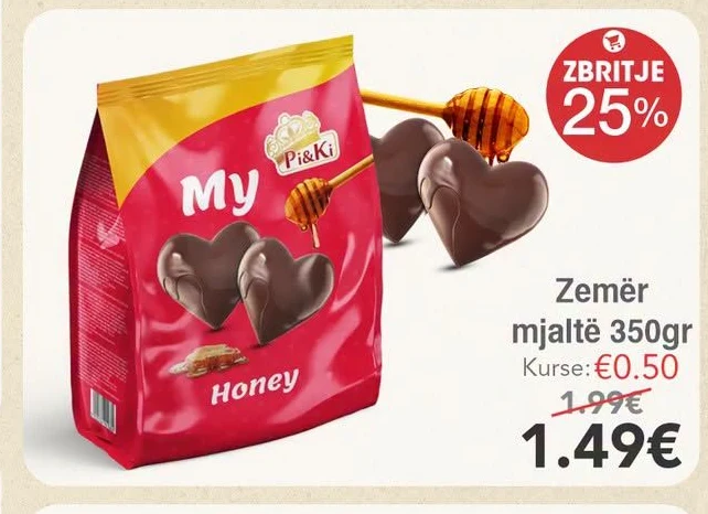 Zemër Mjalti 350GR
