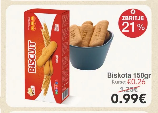 Biskota 150GR