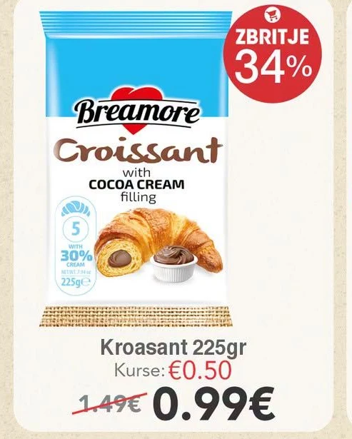 Kroasant 225GR