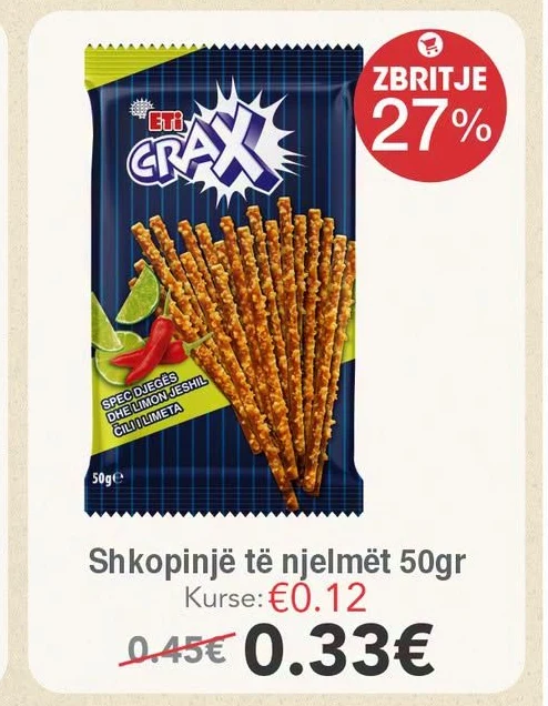 Shkopinjë Të Njelmët 50GR