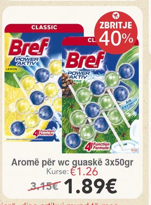 Aromë për Wc Guaskë 3X50GR