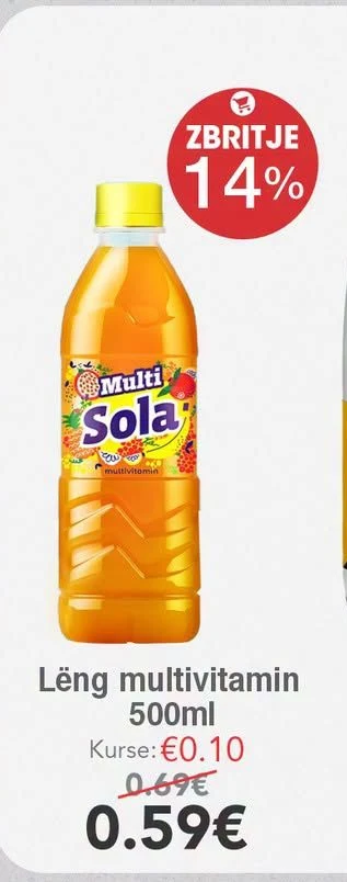 Lëng Multivitamin 500ML