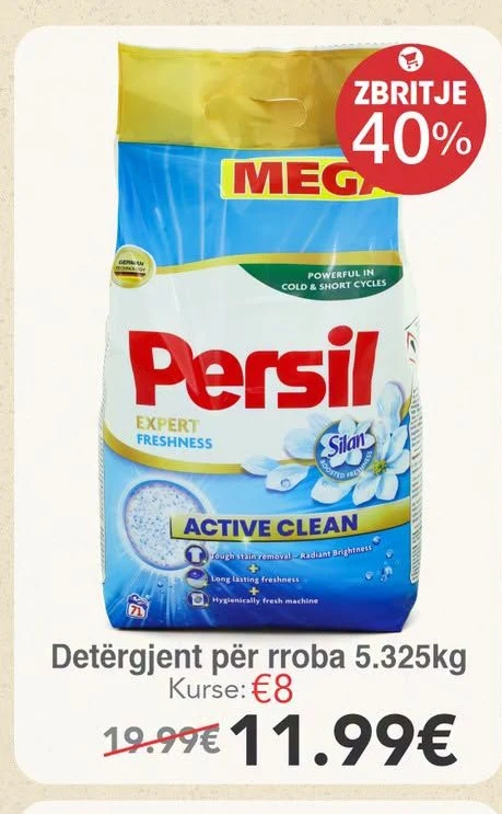 Detergjent për Rroba 5.325KG