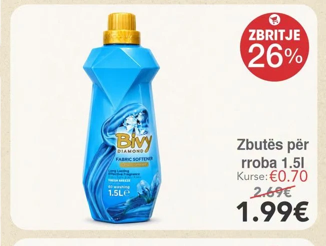 Zbutës për Rroba 1.5L