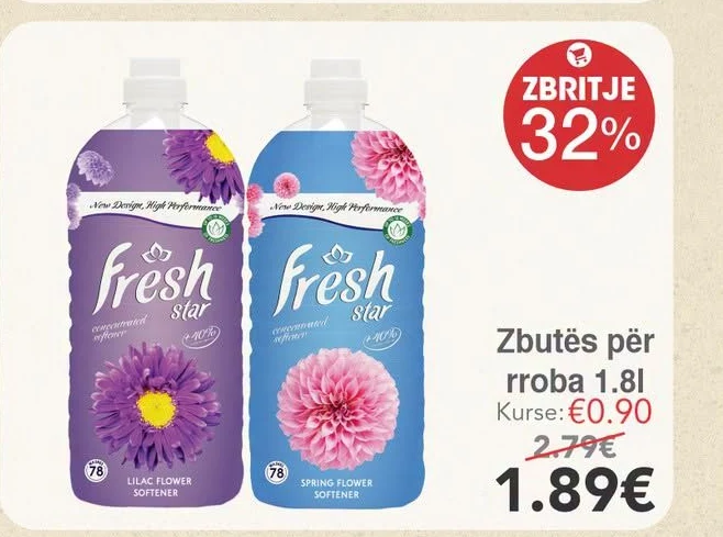 Zbutës për Rroba 1.8L
