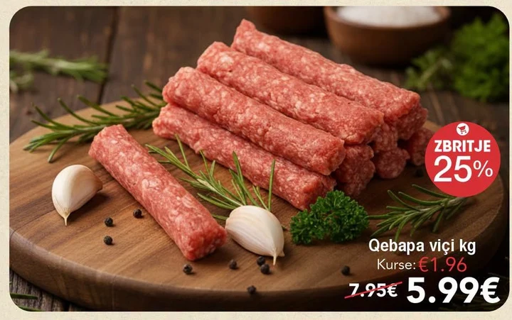 Qebapa Viçi Kg