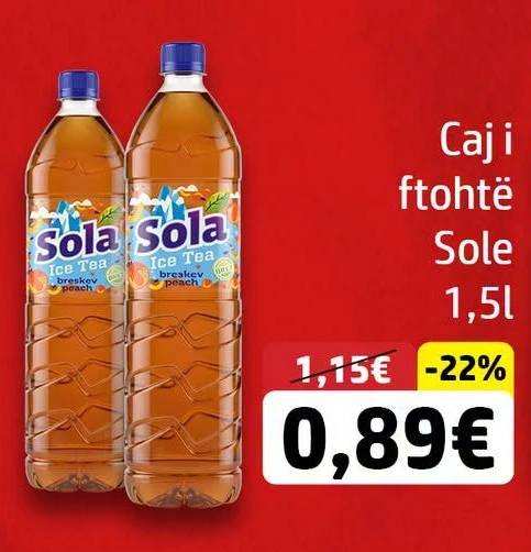 Çaj I Ftohtë Sole 1,5L