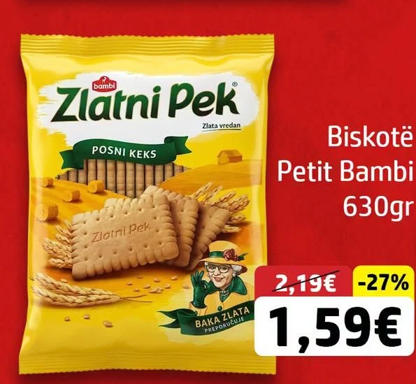 Biskotë Petit Bambi 630GR
