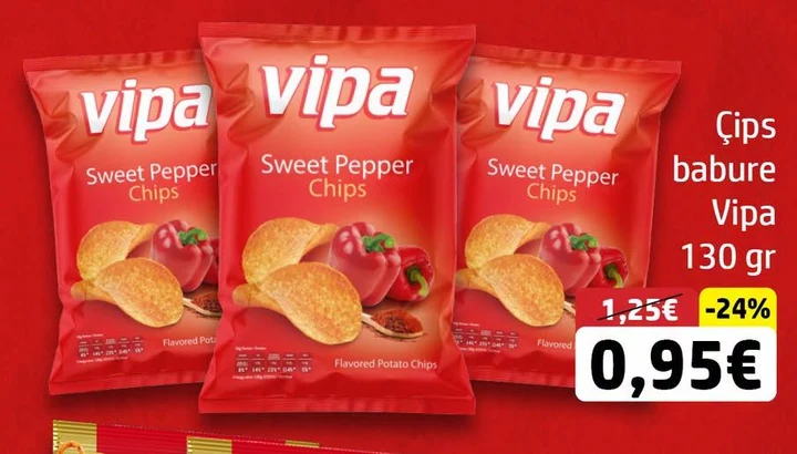 Çips Babure Vipa 130 Gr