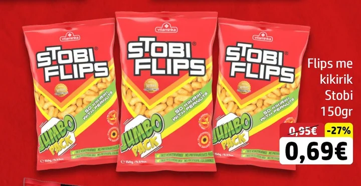 Flips me Kikirik Stobi 150GR