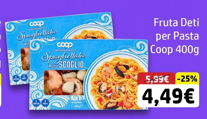 Fruta Deti per Pasta Coop 400G
