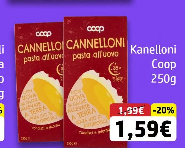 Kanelloni Coop 250G