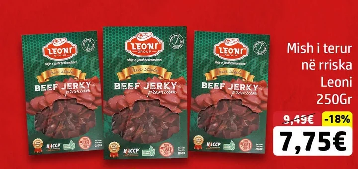 Mish I Terur në Rriska Leoni 250GR