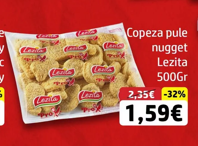 Copeza Pule Nugget Lezita 500GR