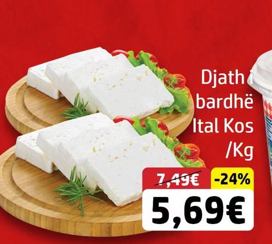 Djath I Bardhë Ital Kos /kg