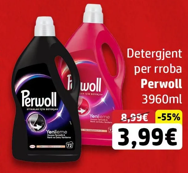Detergjent per Rroba Perwoll 3960ML