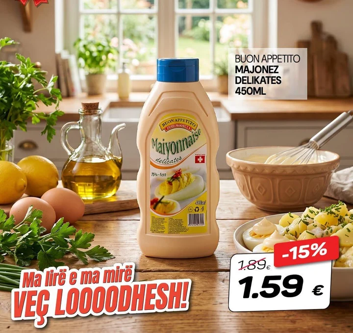 Buon Appetito Majonez Delikates 450ML