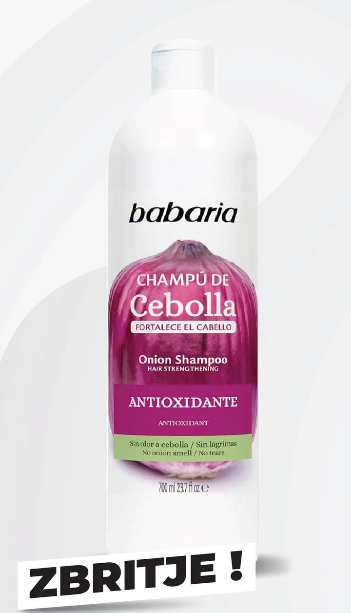 Shampo me Qepë Të Kuqe Babaria 700 Ml