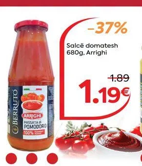 Salcë Domatesh 680G, Arrighi