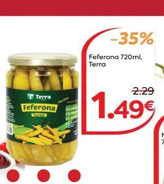 Feferona 720ML, Terra