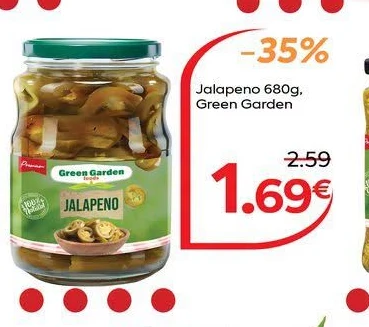 Jalapeno 680G, Green Garden