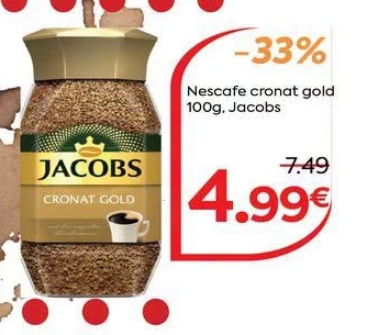 Nescafe Cronat Gold 100G, Jacobs