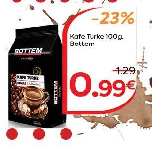 Kafe Turke 100G, Bottem