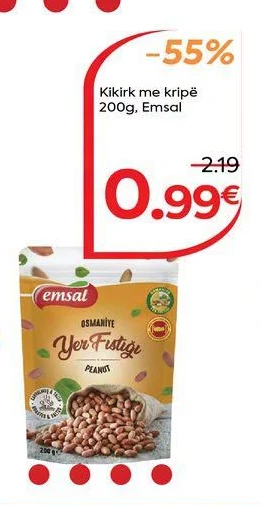 Kikirik me Kripë 200G, Emsal