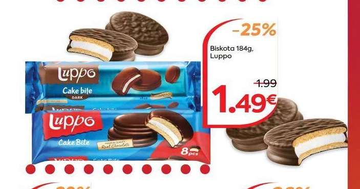 Biskota 184G, Luppo