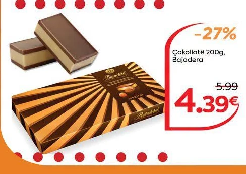 Çokollatë 200G, Bajadera