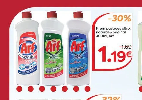 Krem Pastrues Citro, Natural & Original 400ML, Arf