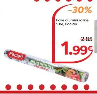 Folie Alumini Rollne 18M, Paclan