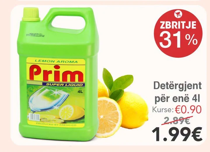 Detergjent për Enë 4L