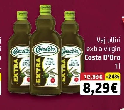 Vaj Ulliri Extra Virgin Costa D'oro