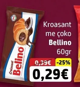 Kroasant me Çoko Bellino
