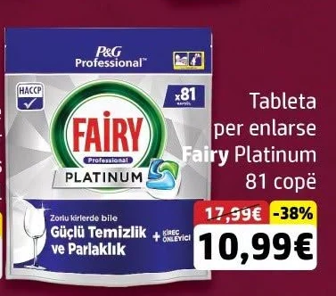 Tableta per Enlarse Fairy Platinum 81 Copë