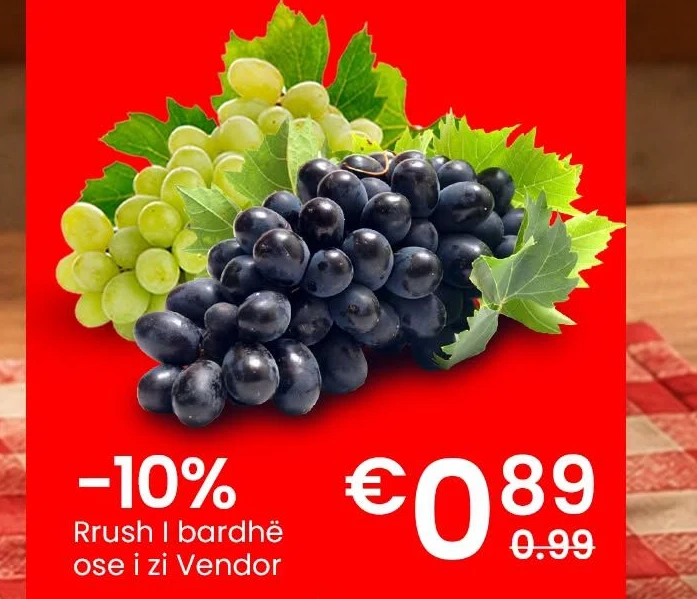 Rrush I Bardhë Ose I Zi Vendor