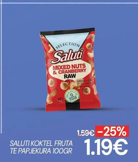 Saluti Koktel Fruta Te Papjekura 100GR