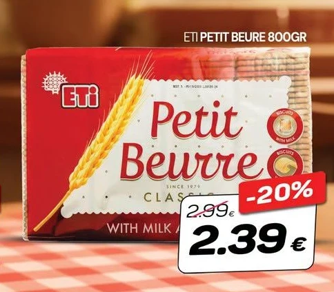 Eti Petit Beurre 800GR