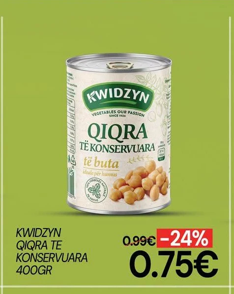 Kwidzyn Qiqra Te Konservuara 400GR