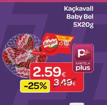 Kaçkavall Baby Bel 5X20G