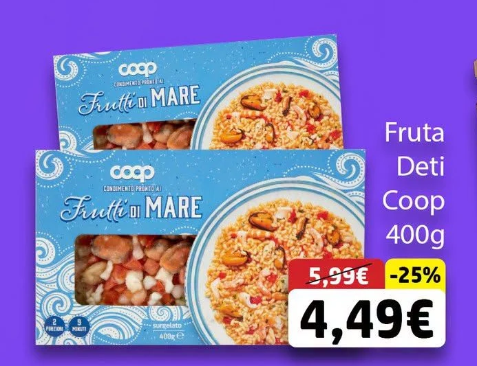 Fruta Deti Coop 400G